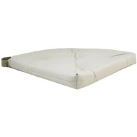 Подушка для стула Linen Way 40/35x40 см цвет светло-серый