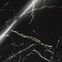 Глазурованный керамогранит Arcadia Ceramica Black Spinder High Gloss 60x60 см 1.44 м² глянцевый цвет черный