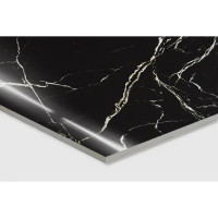 Глазурованный керамогранит Arcadia Ceramica Black Spinder High Gloss 60x60 см 1.44 м² глянцевый цвет черный