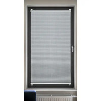 Штора плиссе 52x170 см жаккард серая