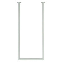 Подстолье барное 110 см сталь цвет белый матовый