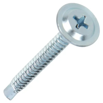 Саморезы по металлу оцинкованные 4.2x32 мм 180 шт.