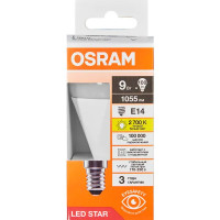 Лампа светодиодная Osram LS CLP100 E14 9 Вт/827 теплый белый свет