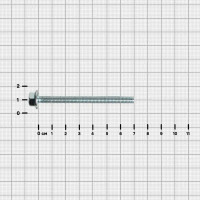 Болт DIN 6921 6x70 мм оцинкованный
