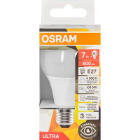 Лампа светодиодная Osram E27 7 Вт нейтральный белый свет
