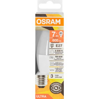 Лампа светодиодная Osram E27 7 Вт 4000К нейтральный белый свет