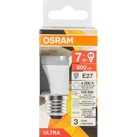 Лампа светодиодная Osram E27 7 Вт 600 лм нейтральный белый свет
