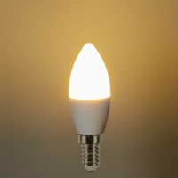 Лампа светодиодная Osram E14 9 Вт теплый белый свет