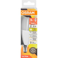 Лампа светодиодная Osram E14 9 Вт теплый белый свет