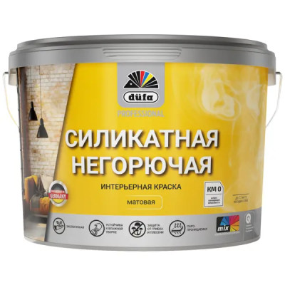 Краска для внутренних покрытий Dufa матовая цвет белый база А 2.5 л