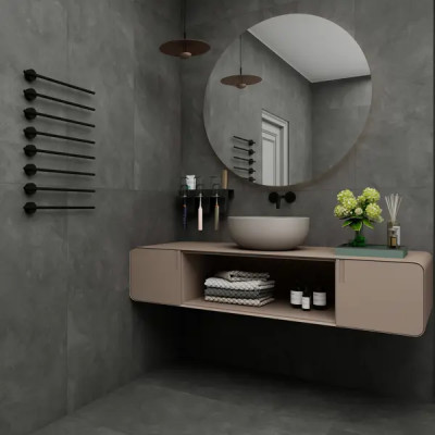 Керамогранит Cemento Grafito матовый 59.8x119.8 см 1.44 м²