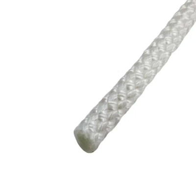 Фал капроновый полиамид 12 мм цвет белый, на отрез