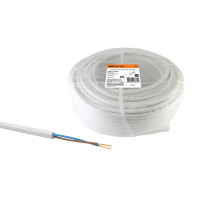 Провод Tdm Electric ПВС 2x2.5 100 м ГОСТ цвет серый