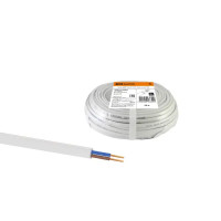 Провод Tdm Electric ШВВП 2x0.75 50 м ГОСТ цвет белый