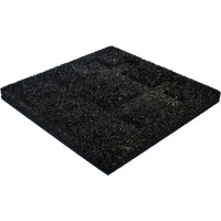 Плитка резиновая 500x500x16 паркет зеленая
