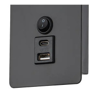 Настенный светильник светодиодный Freya FR5341WL-L3B 3 Вт USB цвет черный