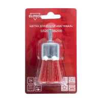 Щетка кистевая для дрели Elitech 1820.155200 нейлоновая 28 мм