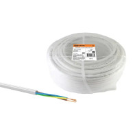 Провод Tdm Electric ПВС 3x1.5 100 м ГОСТ цвет серый
