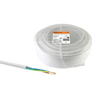 Провод Tdm Electric ПВС 3x2.5 50 м ГОСТ цвет серый