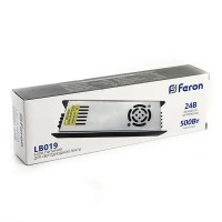 Блок питания FERON LB019 для светодиодной ленты 24В 500W