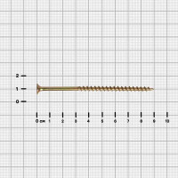 Саморезы по дереву оцинкованные 4.2x90 мм 40 шт.