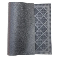 Коврик грязезащитный Mix Mat Rhomb 40x60 см резина цвет черный