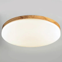 Светильник настенно-потолочный светодиодный Зора 90 Вт с пультом управления 34 м² регулируемый свет цвет белый