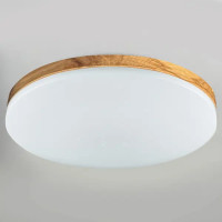 Светильник настенно-потолочный светодиодный Зора 90 Вт с пультом управления 34 м² регулируемый свет цвет белый