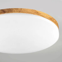 Светильник настенно-потолочный светодиодный Зора 90 Вт с пультом управления 34 м² регулируемый свет цвет белый