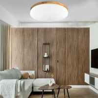 Светильник настенно-потолочный светодиодный Зора 90 Вт с пультом управления 34 м² регулируемый свет цвет белый