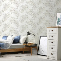 Обои флизелиновые Wall Decor Рокси белые 1.06 м 75282-11