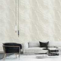 Обои флизелиновые Wall Decor Марбл бежевые 1.06 м 75286-12