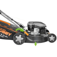 Газонокосилка бензиновая самоходная Carver LMG-2951DMS Hobby 3.9 л.с. 51 см
