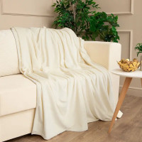 Плед Flandria 200x220 см микрофибра цвет экрю