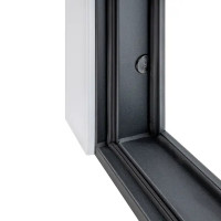 Дверь входная металлическая Альпика 98x205 см правая белая