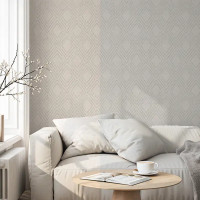 Обои флизелиновые Wallsecret Lana песочные 1.06 м 9062-12