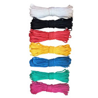 Веревка полипропилен без сердечника 6 мм 20 м цвет мультиколор