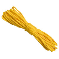 Шнур бытовой полипропилен 6 мм цвет мультиколор, 10 м/уп.