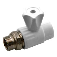 Кран для радиатора прямой Ростерм 1/2\