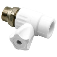 Кран для радиатора прямой Ростерм 1/2\