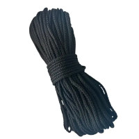 Шнур бытовой полипропиленовый Сибшнур 6 мм 50 м цвет разноцветный