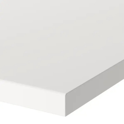 Столешница Сноу 120x60x2 см искусственный камень цвет белый