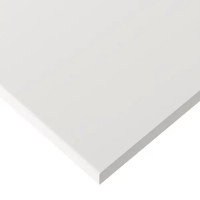 Столешница Сноу 120x60x2 см искусственный камень цвет белый