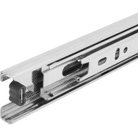 Комплект шариковых направляющих полного выдвижения EDS Chrome EDS-35 35/300 мм сталь, цвет серебро