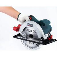 Пила циркулярная сетевая Alteco CS 1200-185, 1200 Вт, 185 мм