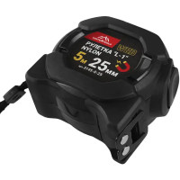 Рулетка Vertextools 3145-5-25 с магнитным наконечником и автостопом 5 м x 25 мм
