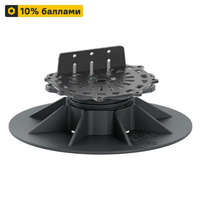 Опора для террасной доски T-Decks Expert 38-53 мм цвет черный