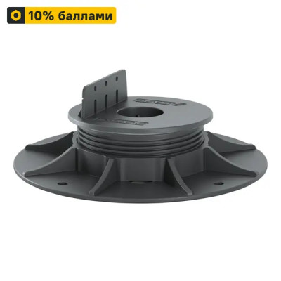 Опора для террасной доски T-Decks Professional 54-75 мм цвет черный