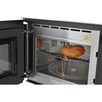 Микроволновая печь Hotpoint MF25G встраиваемая 25 л 59.4x33.3x38.7 см сенсорное управление цвет черный