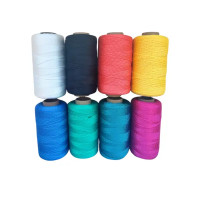 Крученая нить полипропиленовая Сибшнур 1 мм 300 м цвет разноцветный